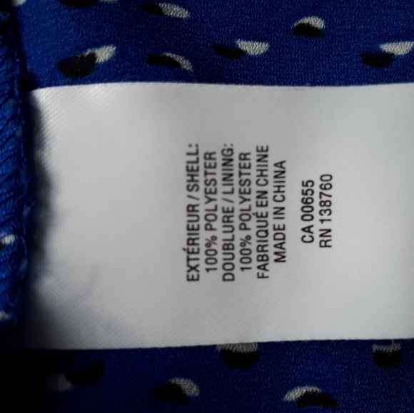 Reitmans XXL Colbalt blue blouse - Picture 5 of 5